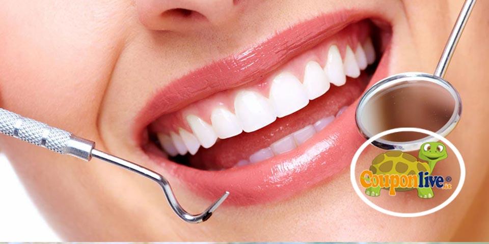 BARI. 1 o 2 Visite dentistiche con  telecamera, pulizia  denti, smacchiamento e otturazione a partire da Euro 19,90,  dal  Dr. Renato Fiore.