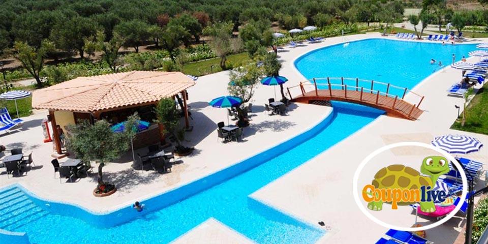 Corte dei Greci Resort 7 Notti in Pensione Completa,  dal 02 Agosto al 09 Agosto 2025, a soli Euro 1.250,00 a camera, Corte dei Greci Resort CARIATI (CS).