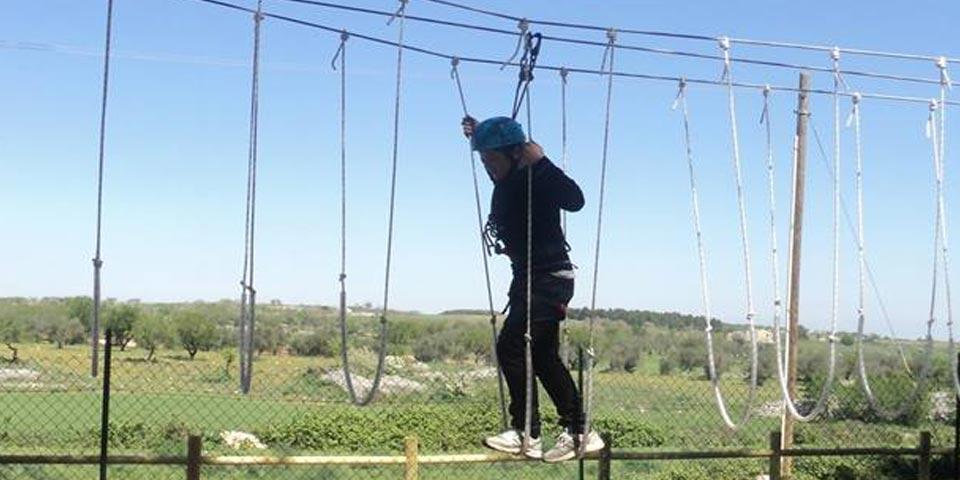 ALTAMURA. 1 biglietto d'ingresso per il Parco  Avventura completo di tre percorsi con volo dell'angelo a soli Euro 9,90, da  Masseria Chinunno.