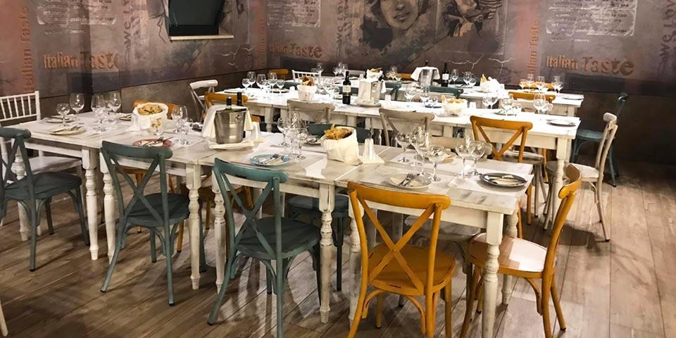 MOLFETTA. Pranzo  valido tutti i giorni anche la Domenica a pranzo a partire da Euro  36,00 per due persone,  da Pane & Amore.