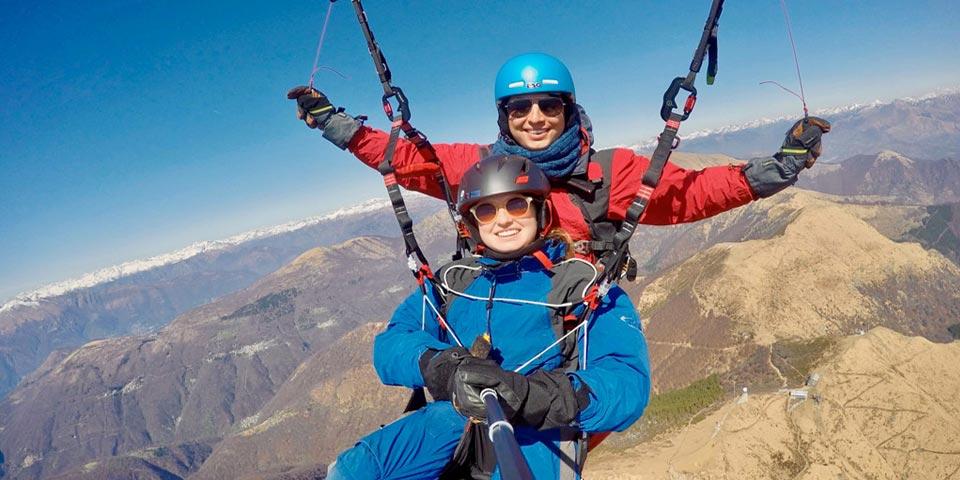 MONTEFALCONE NEL SANNIO. Volo in Parapendio con istruttore e Video ricordo a soli Euro 79,00 a persona,  da Aero Club I  Picchi.